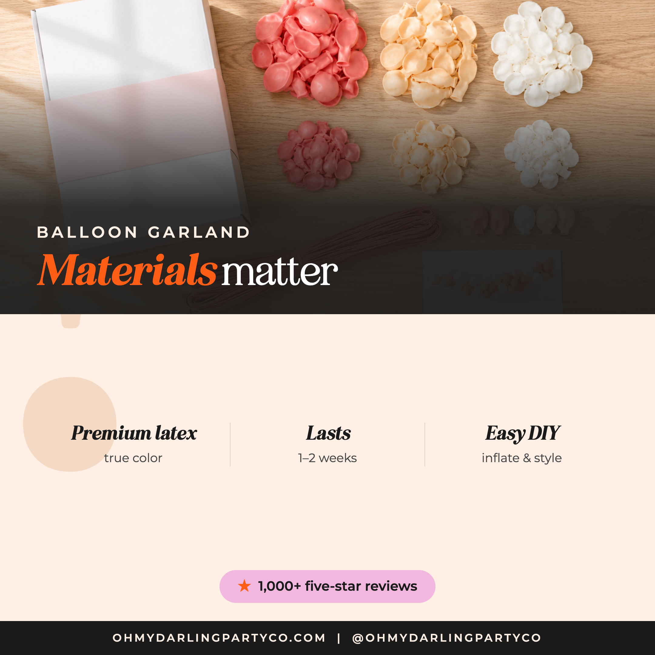 Pinkmas Balloon Kit