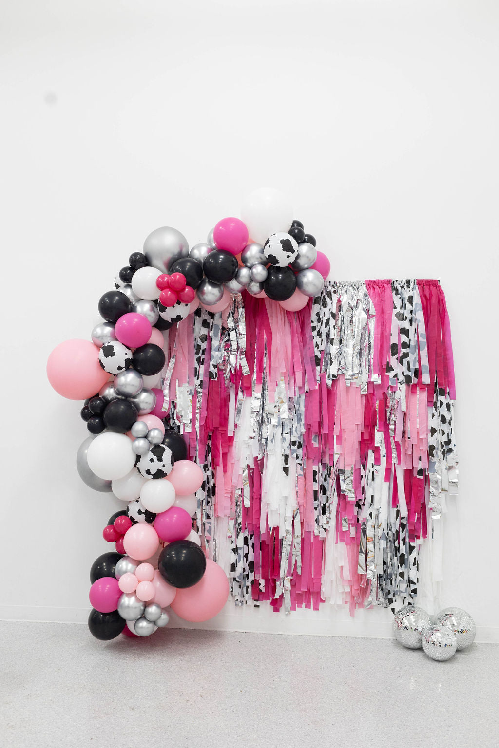 Boots & Bling Fringe Backdrop-Backdrops-Oh My Darling Party Co