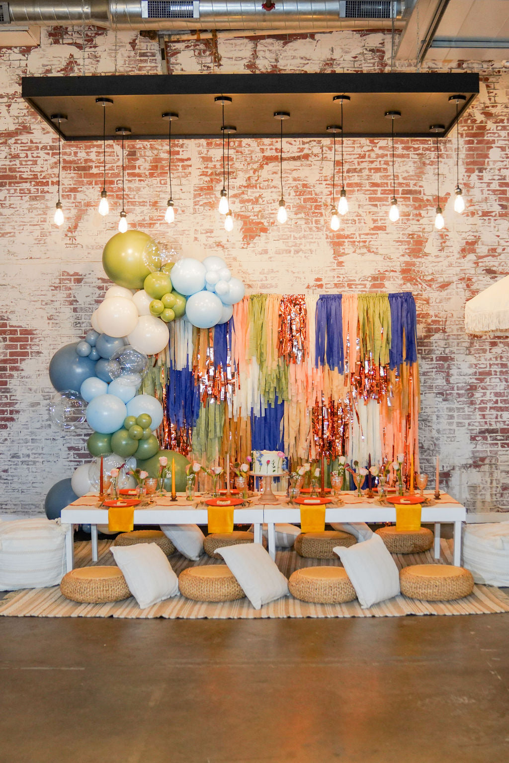 Born to Wander Fringe Backdrop-Backdrops-Oh My Darling Party Co