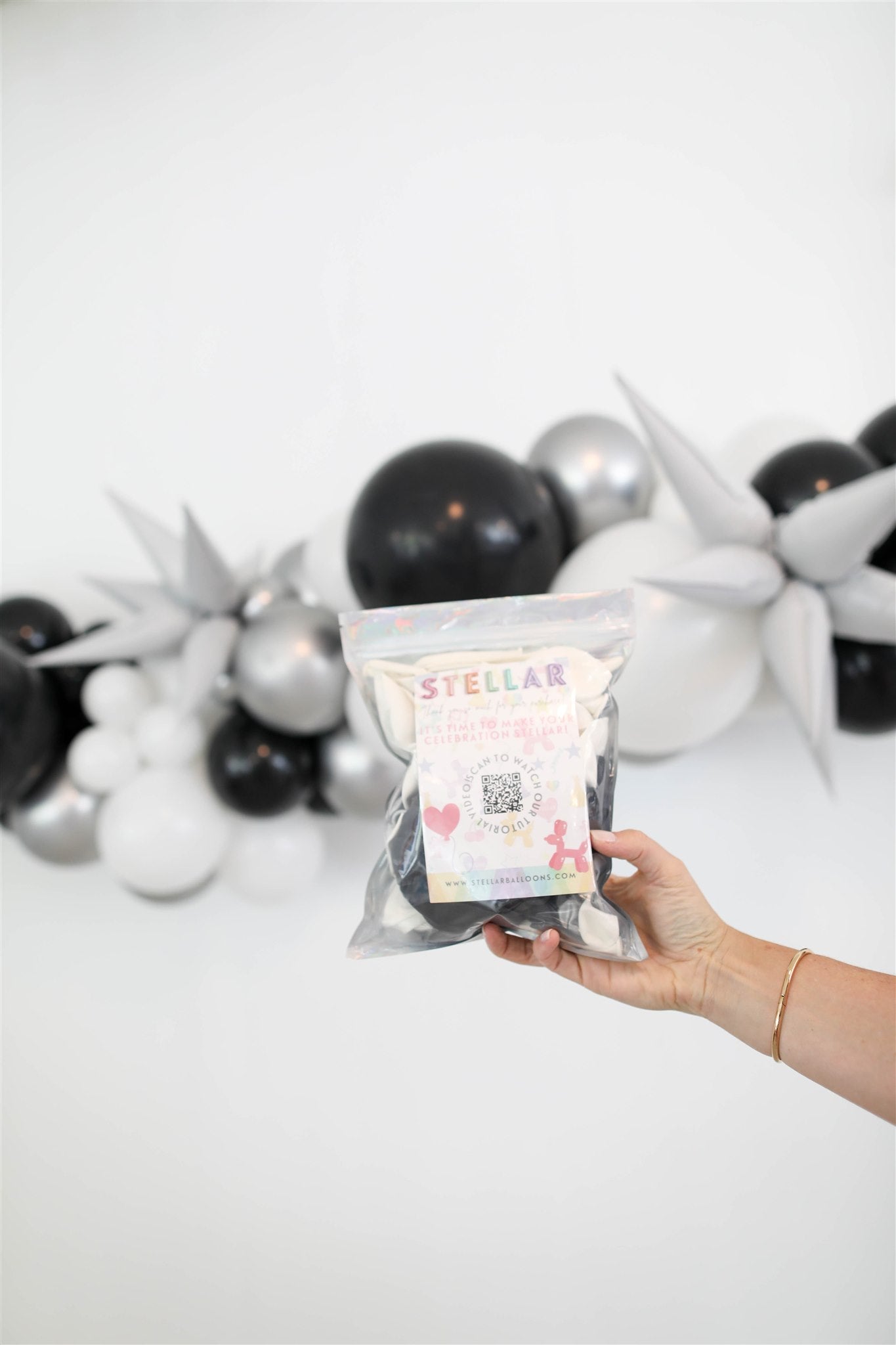 Cheers Balloon Kit-Fringe Backdrop-Party Decor-Stellar Creations-Oh My Darling Party Co-balloon garlands, balloons, new years eve balloons