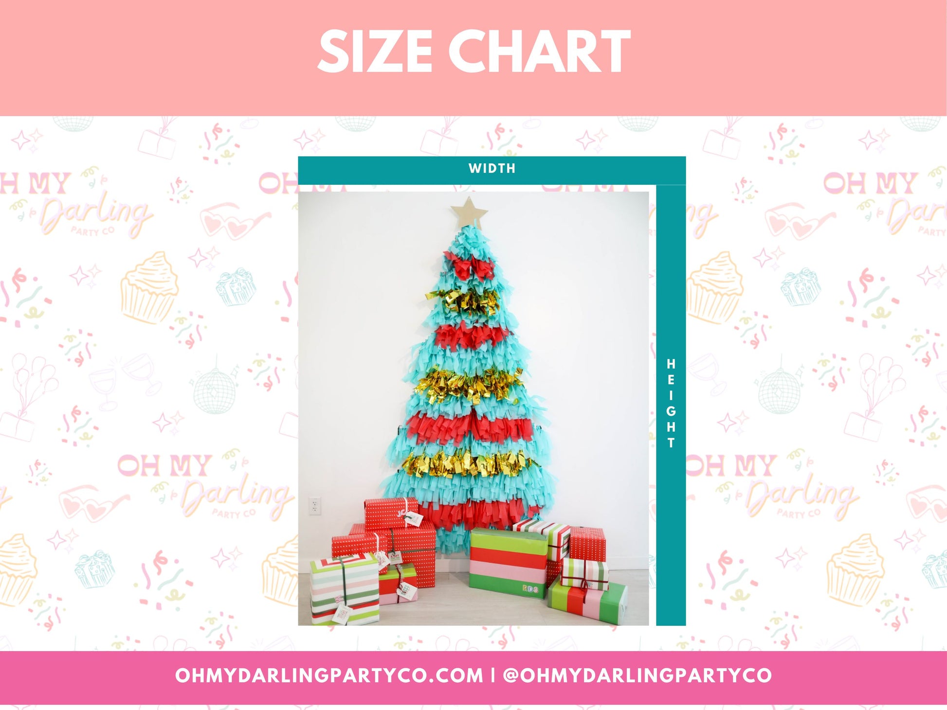 Christmas Tree Shape Fringe Backdrop-Fringe Backdrop-Party Decor-Oh My Darling Party Co-Oh My Darling Party Co-1st birthday decor, baby shower decor, bachelorette, bachelorette backdro, bachelorette party, backdrops for party, balloon garland, balloon garlands, best sellers, birthday decor, birthday party, boho nursery, boho party decor, boho tassel garland, bridal shower, christmas, christmas birthday, Christmas Decor, christmas decoration, Christmas Party, christmas party decor, christmas party idea, chri