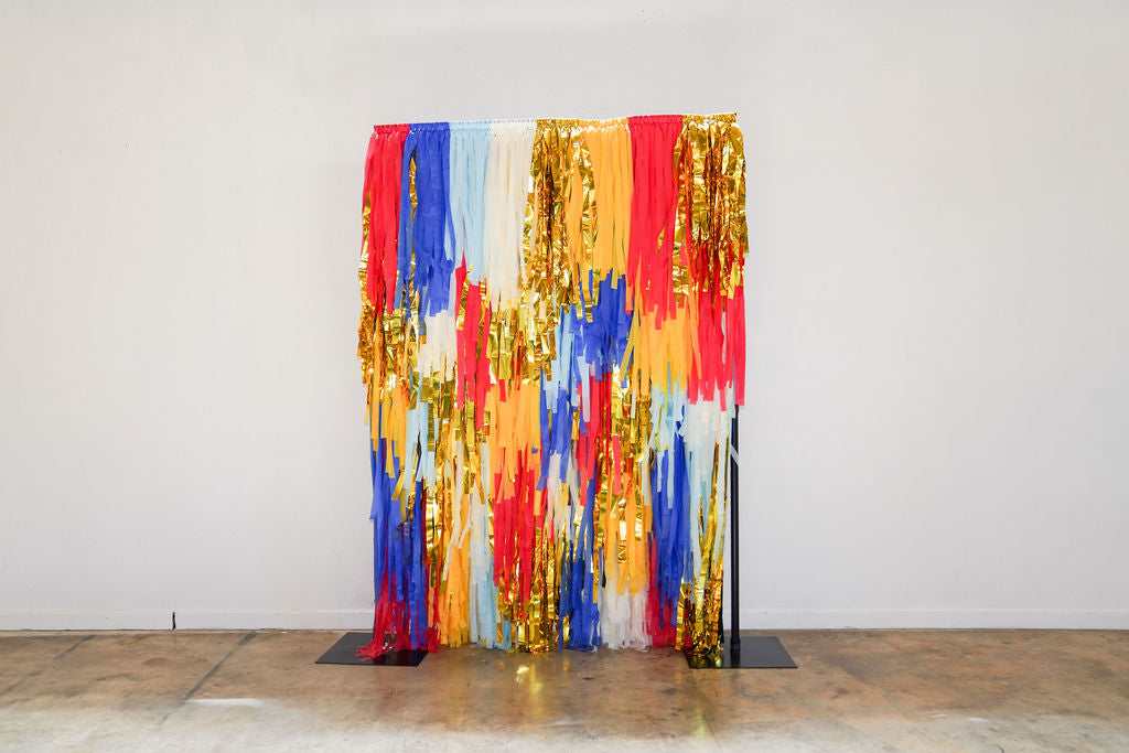 Circus Fringe Backdrop-Backdrops-Oh My Darling Party Co