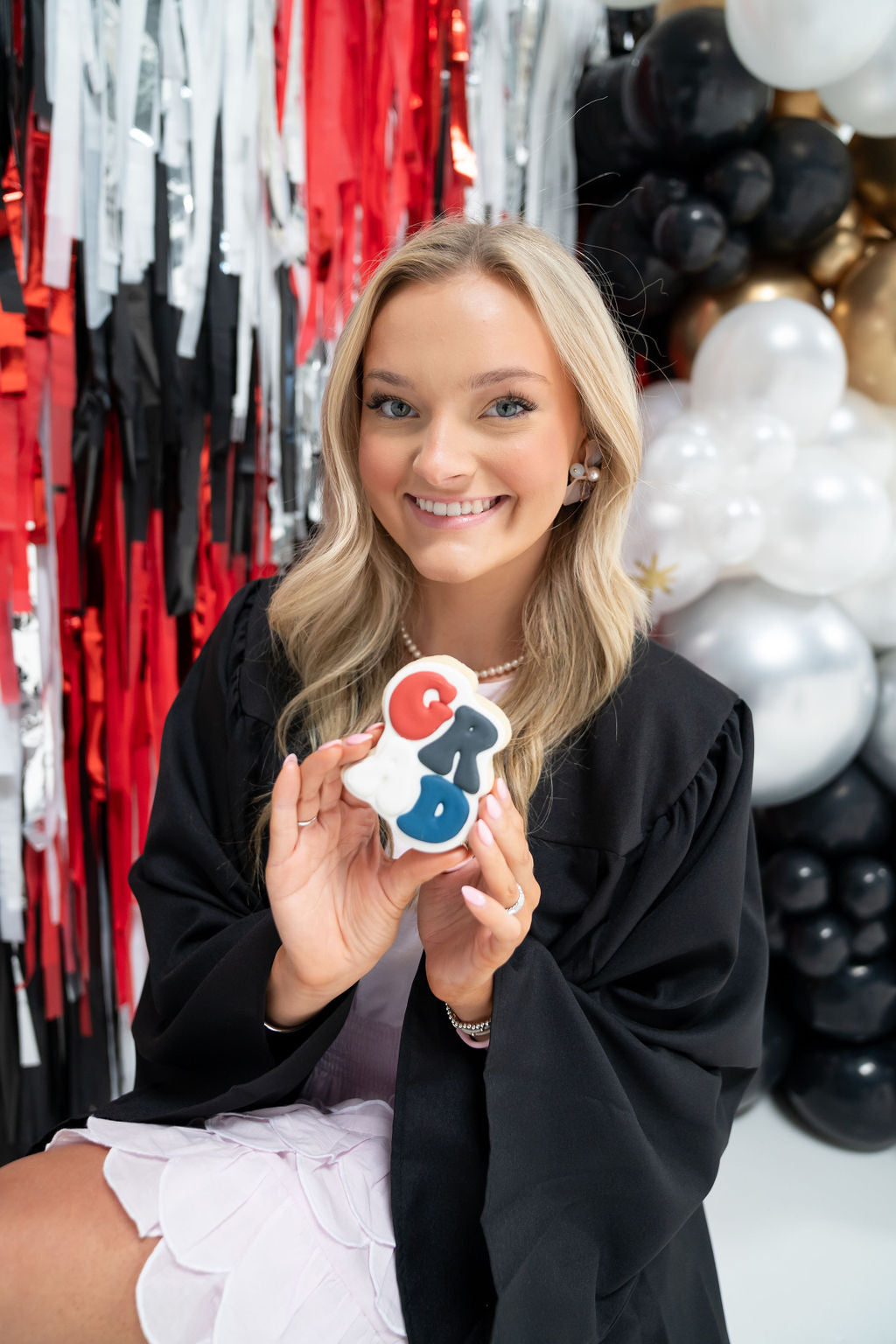 Classy Commencement Fringe Backdrop-Backdrops-Oh My Darling Party Co