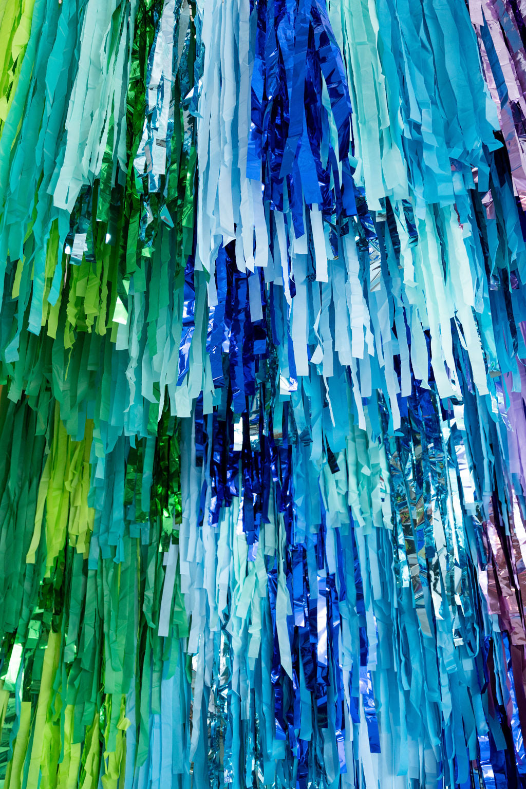 Color Spectrum Fringe Backdrop-Backdrops-Oh My Darling Party Co