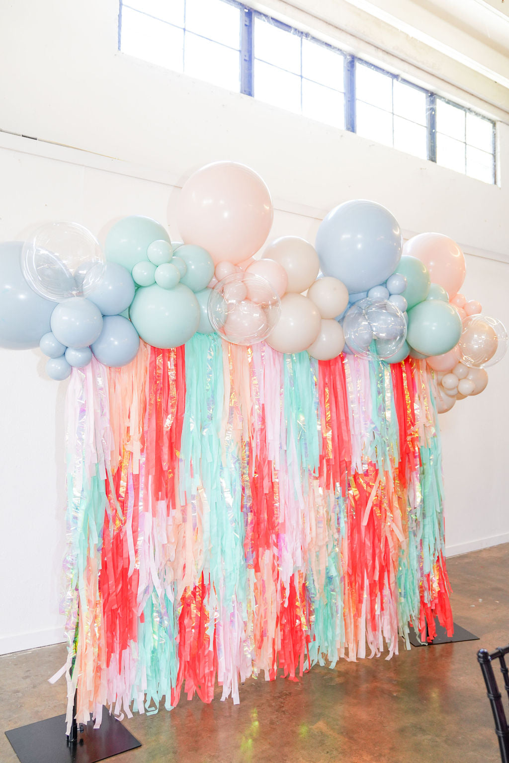 Coral Reef Fringe Backdrop-Backdrops-Oh My Darling Party Co