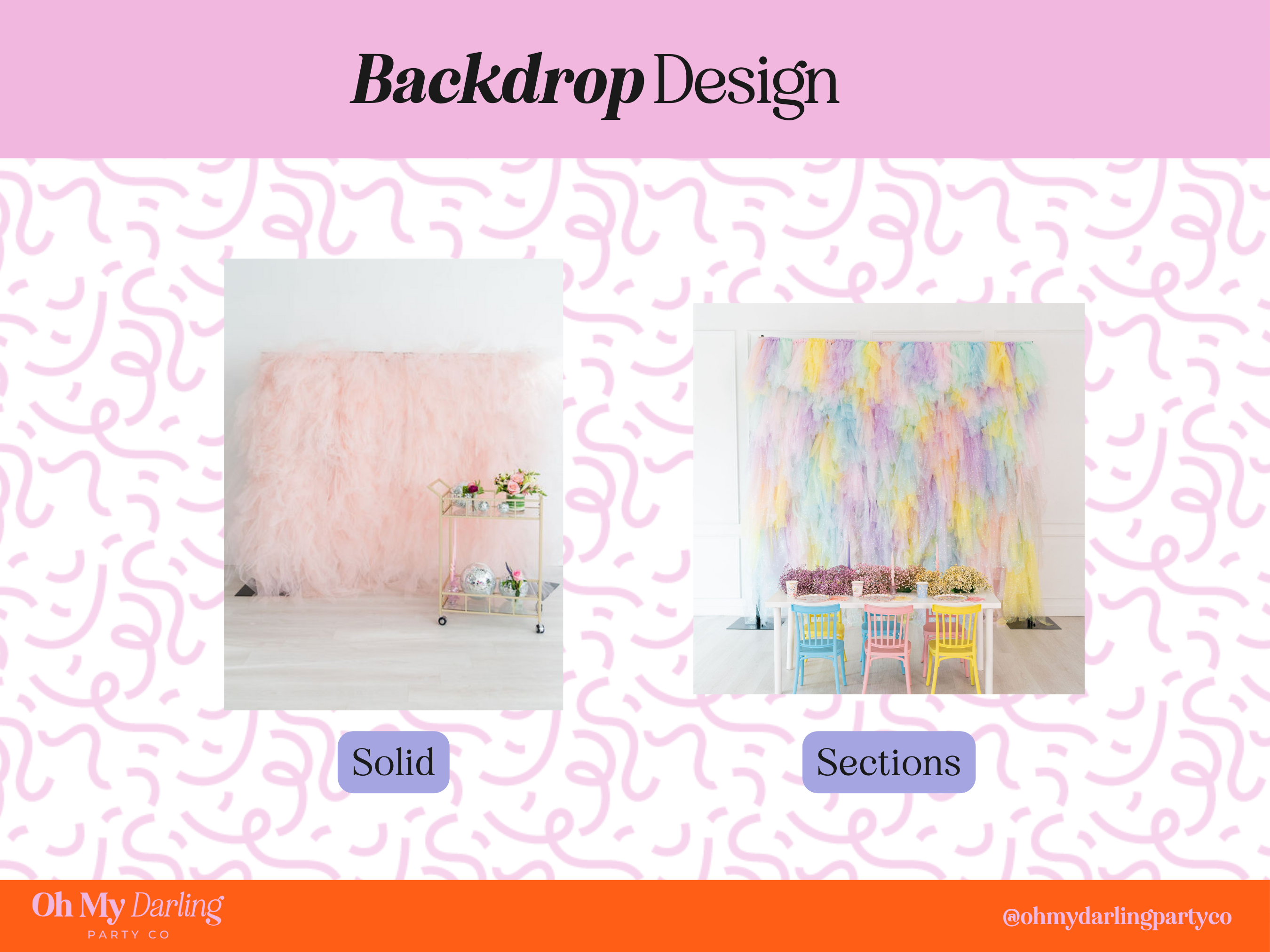 Custom Tulle Backdrop - Etsy 1.
