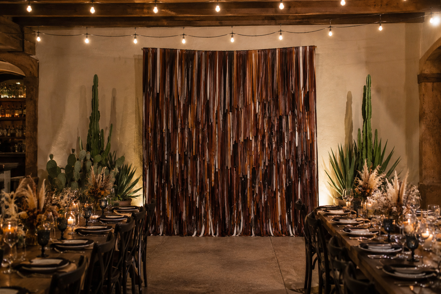 Leather Backdrop