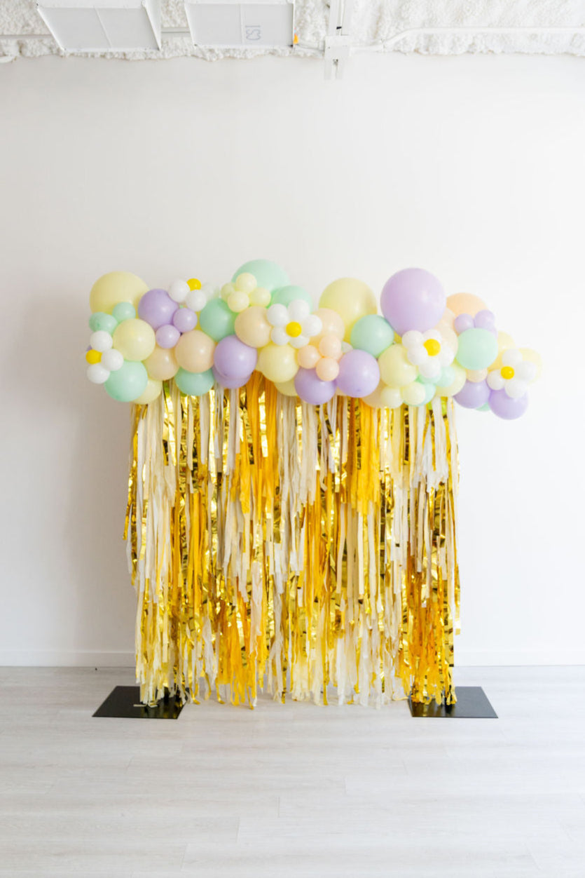Daisy Daydream Fringe Backdrop-Backdrops-Oh My Darling Party Co