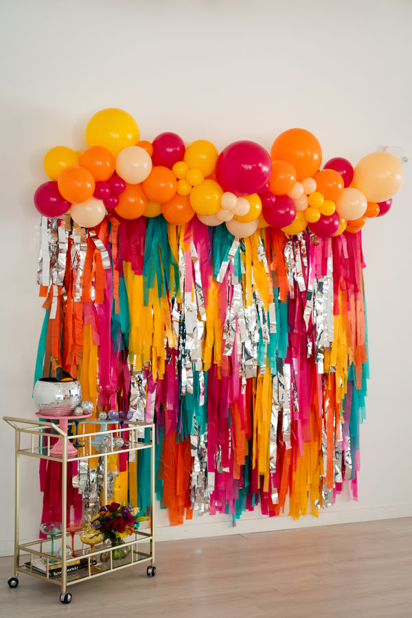 Dazed & Engaged Fringe Backdrop-Backdrops-Oh My Darling Party Co