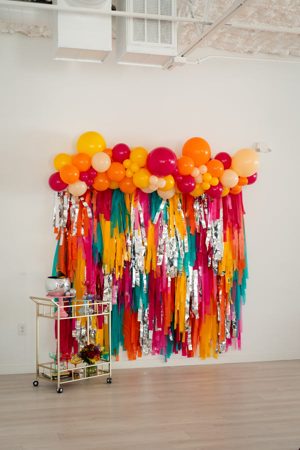 Dazed & Engaged Fringe Backdrop-Backdrops-Oh My Darling Party Co