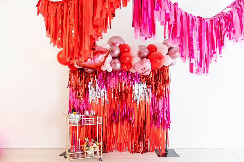 Dear Cupid Fringe Backdrop-Backdrops-Oh My Darling Party Co