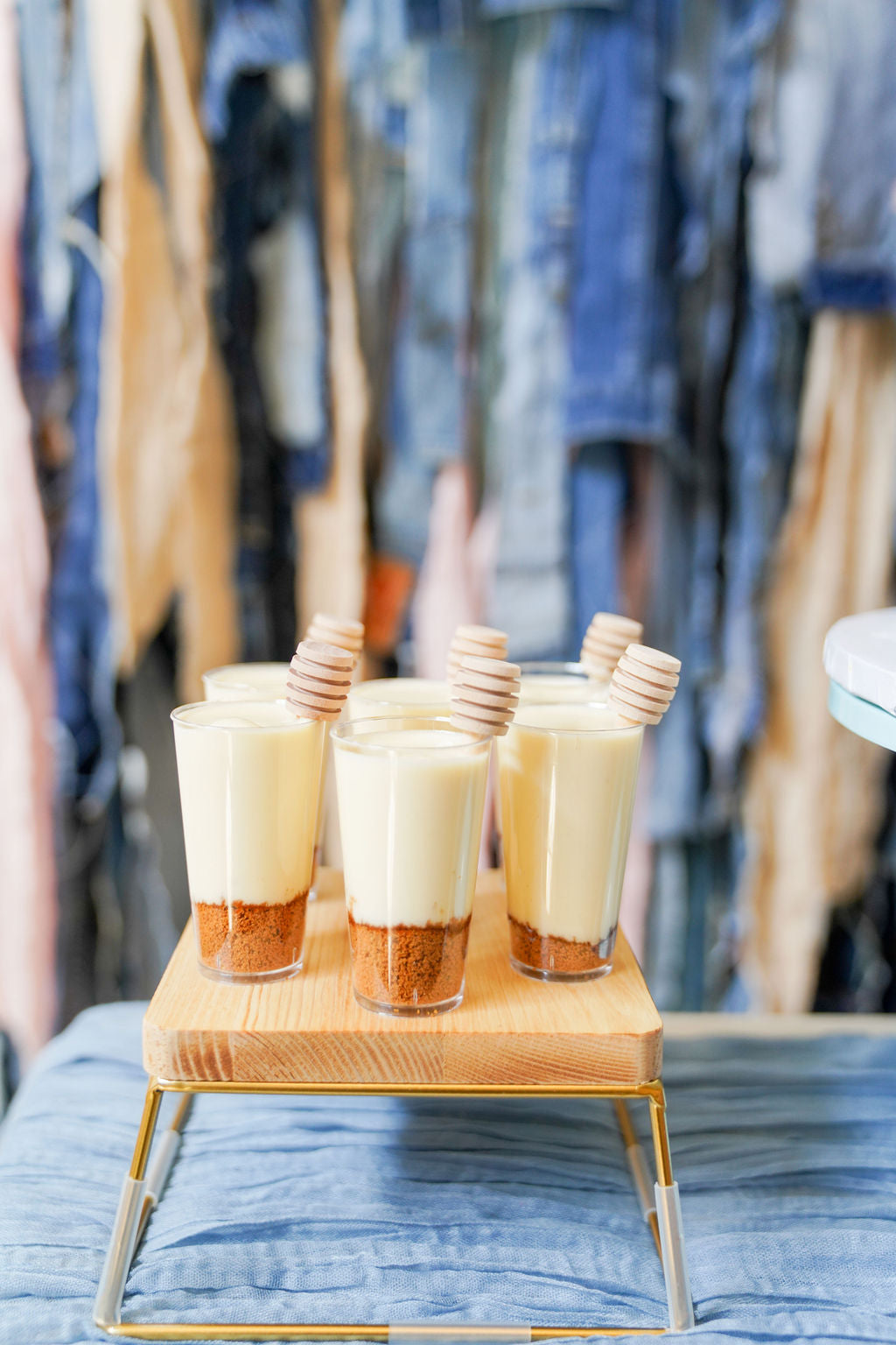Denim Dreams Fringe Backdrop-Backdrops-Oh My Darling Party Co