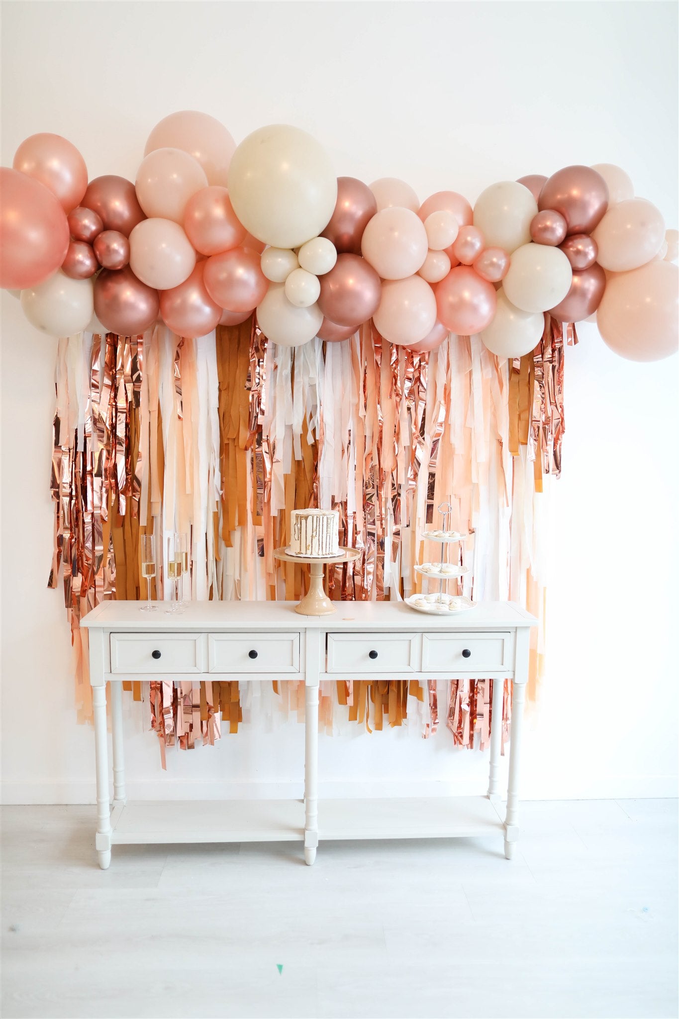 Desert Glow Fringe Backdrop-Backdrops-Oh My Darling Party Co