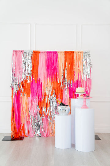 Disco Dreamin' Fringe Backdrop-Backdrops-Oh My Darling Party Co