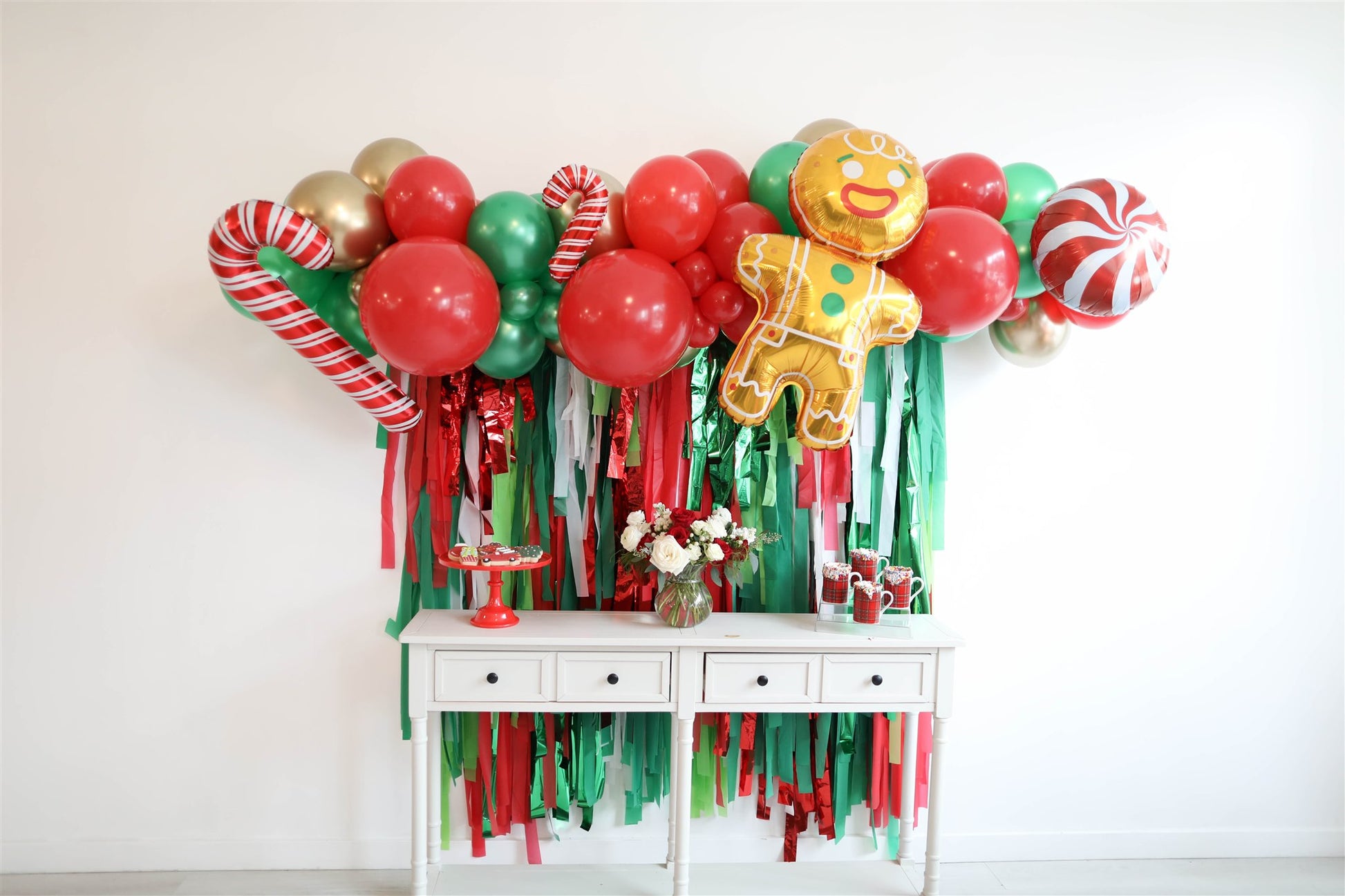 Elfin' Around Fringe Backdrop-Backdrops-Oh My Darling Party Co