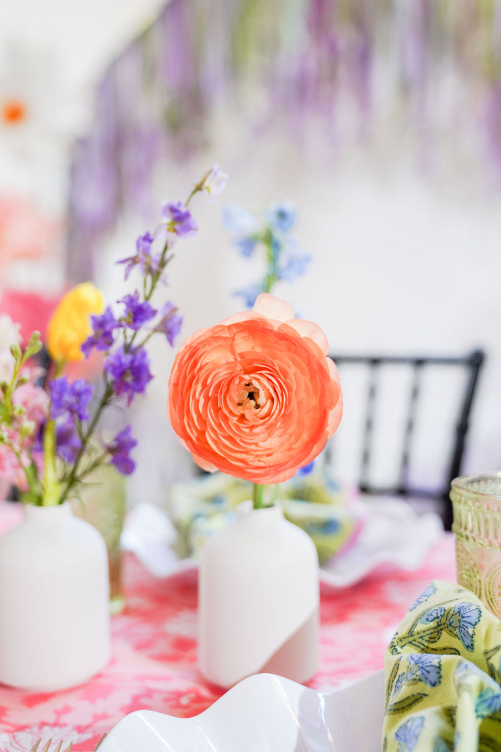Enchanted Garden Soiree Fringe Arch-Backdrops-Oh My Darling Party Co
