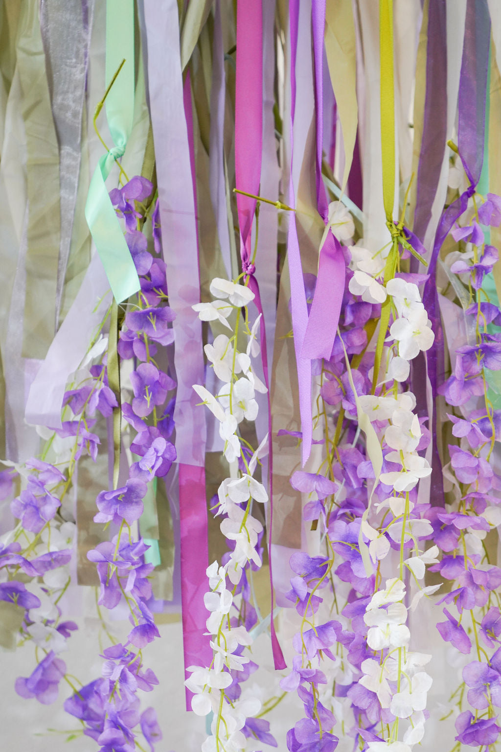 Enchanted Garden Soiree Fringe Arch-Backdrops-Oh My Darling Party Co