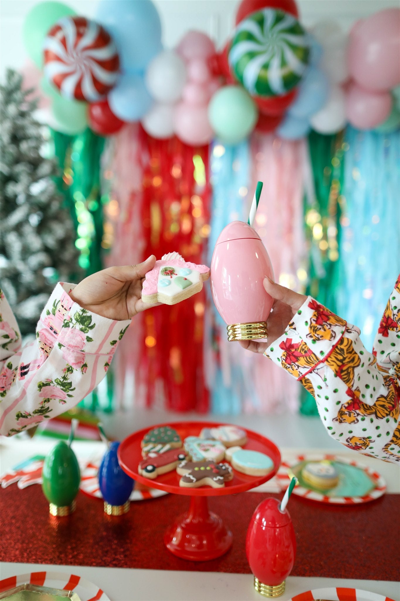 Falalala Fringe Backdrop-Backdrops-Oh My Darling Party Co