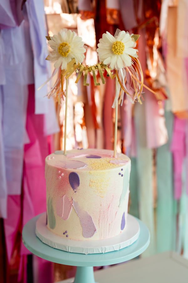 Flower Power Fringe Backdrop-Backdrops-Oh My Darling Party Co