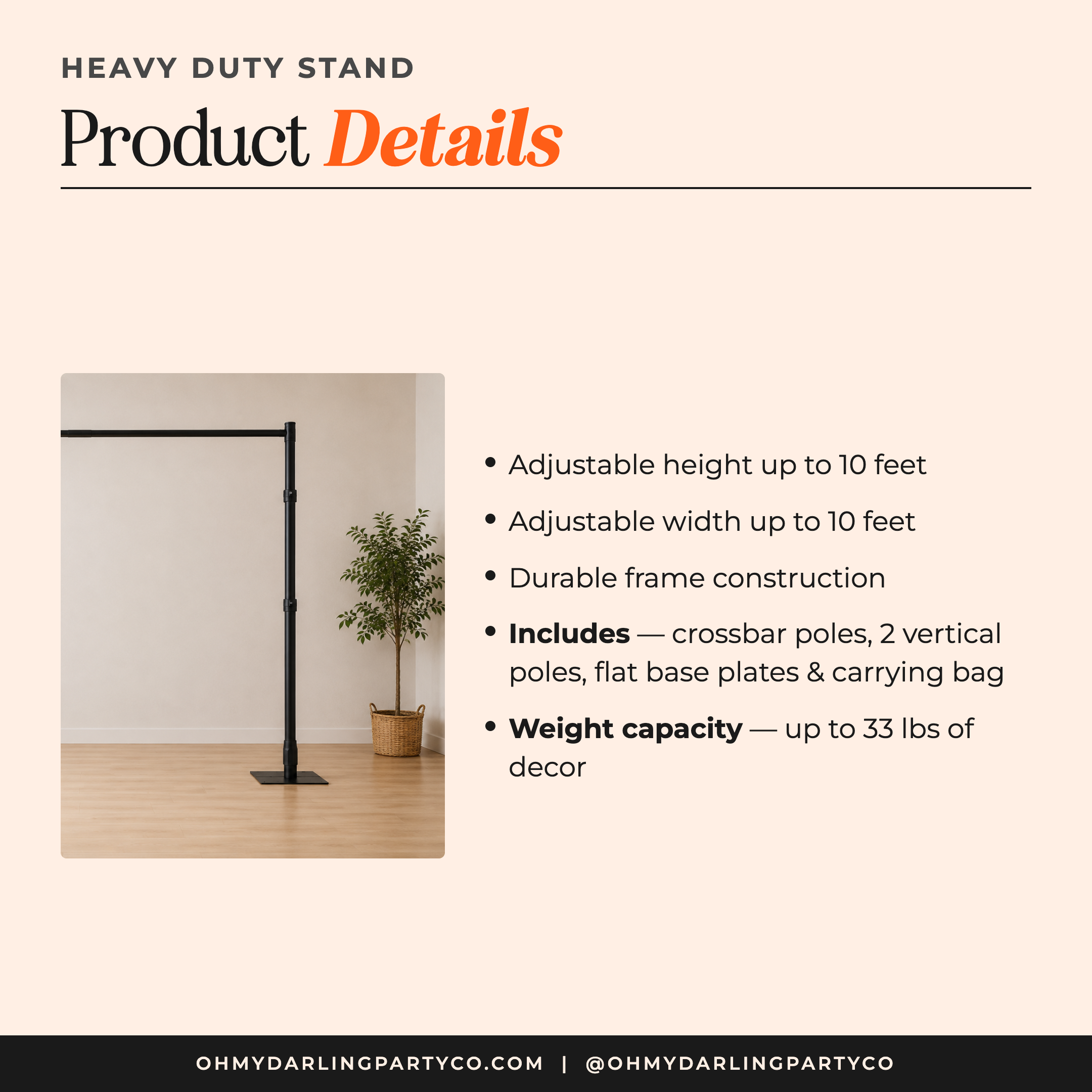 Heavy Duty Stand