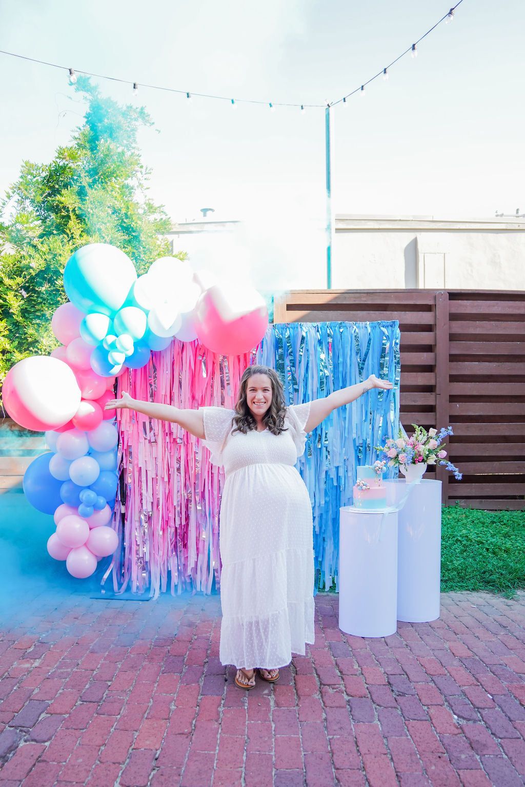 Here For The Sex Fringe Backdrop-Backdrops-Oh My Darling Party Co