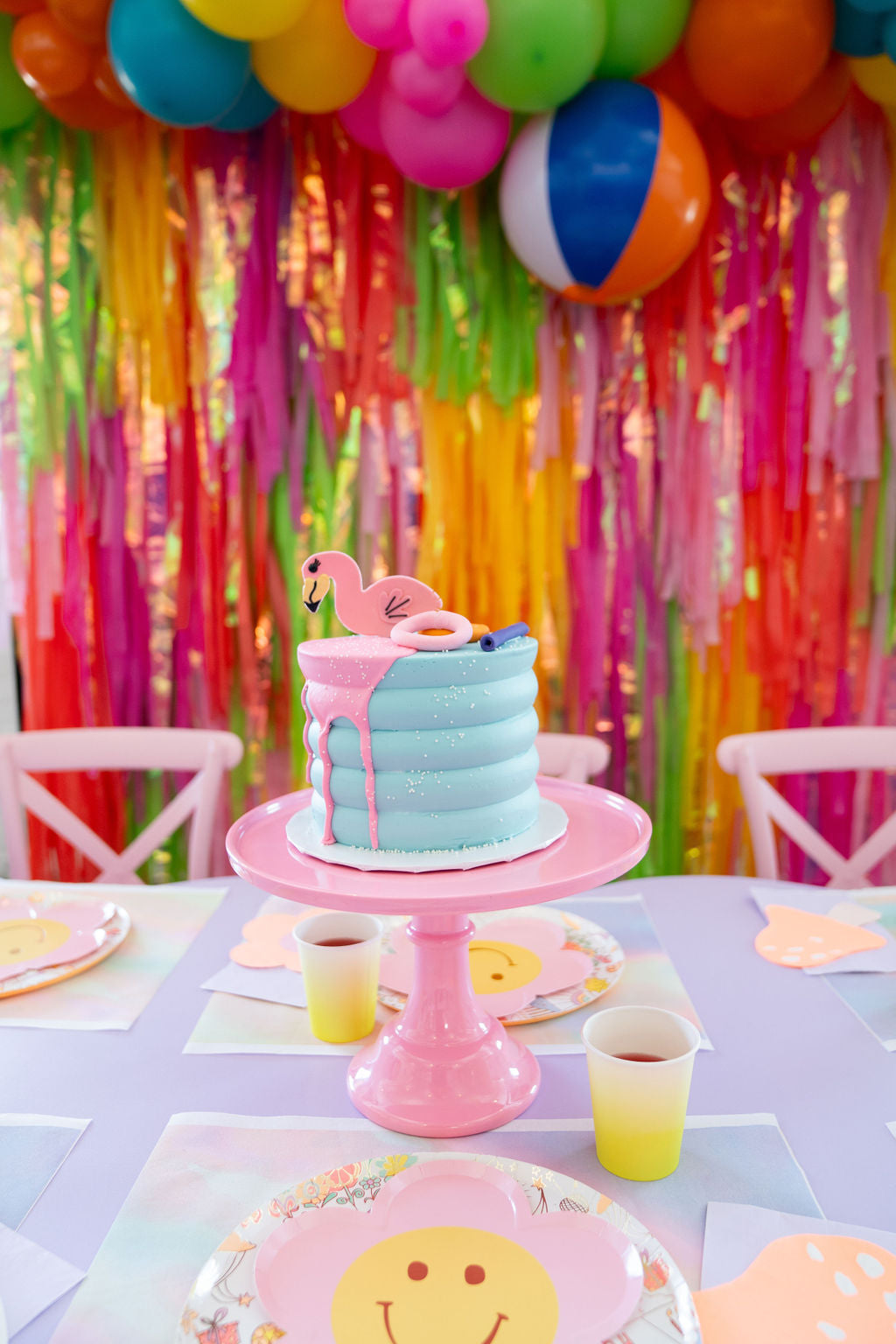 Juicy Jamboree Fringe Backdrop-Backdrops-Oh My Darling Party Co