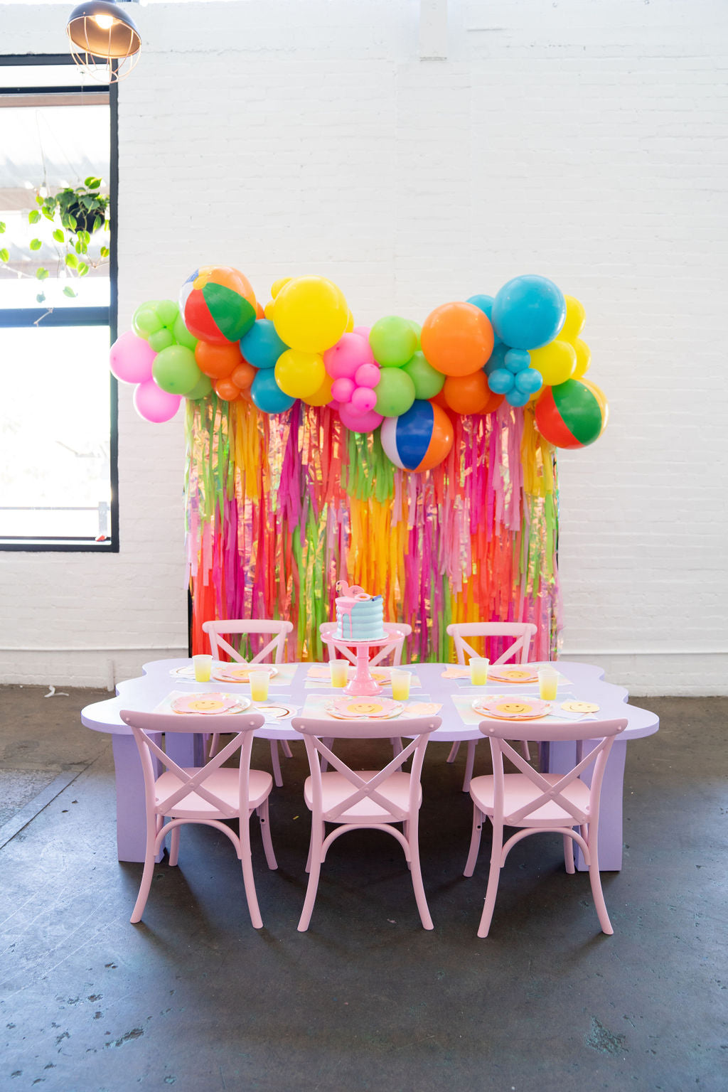Juicy Jamboree Fringe Backdrop-Backdrops-Oh My Darling Party Co