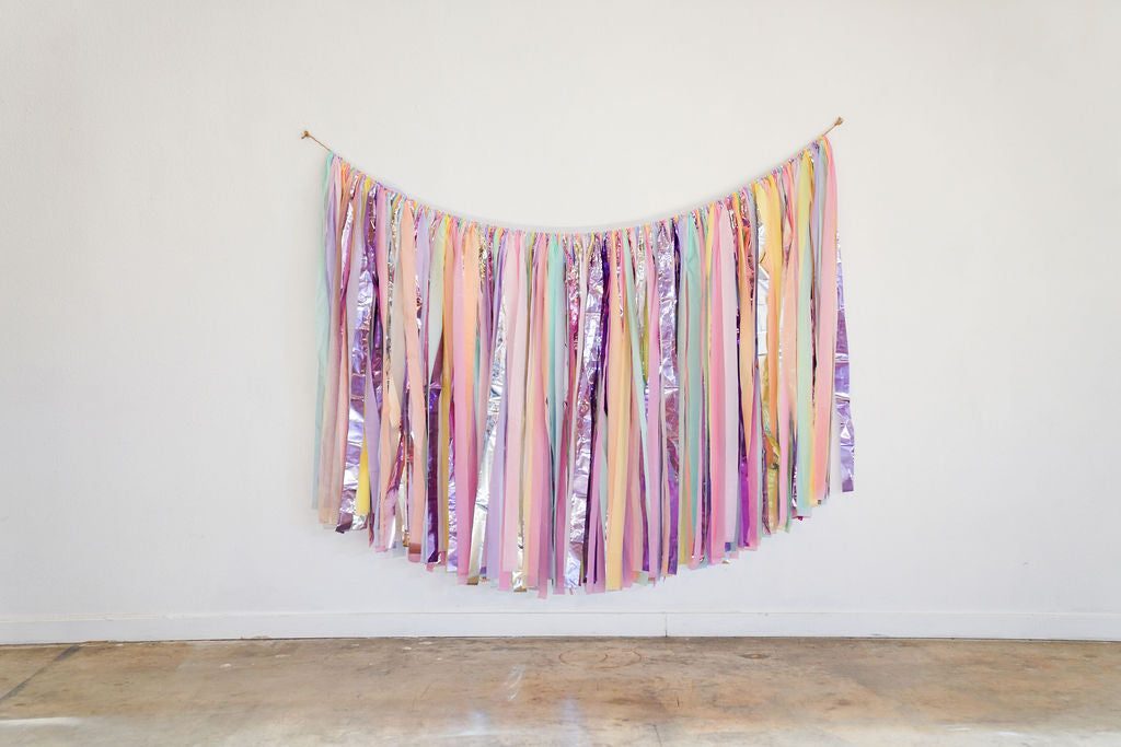 Kaleidoscope Bash Fringe Backdrop.