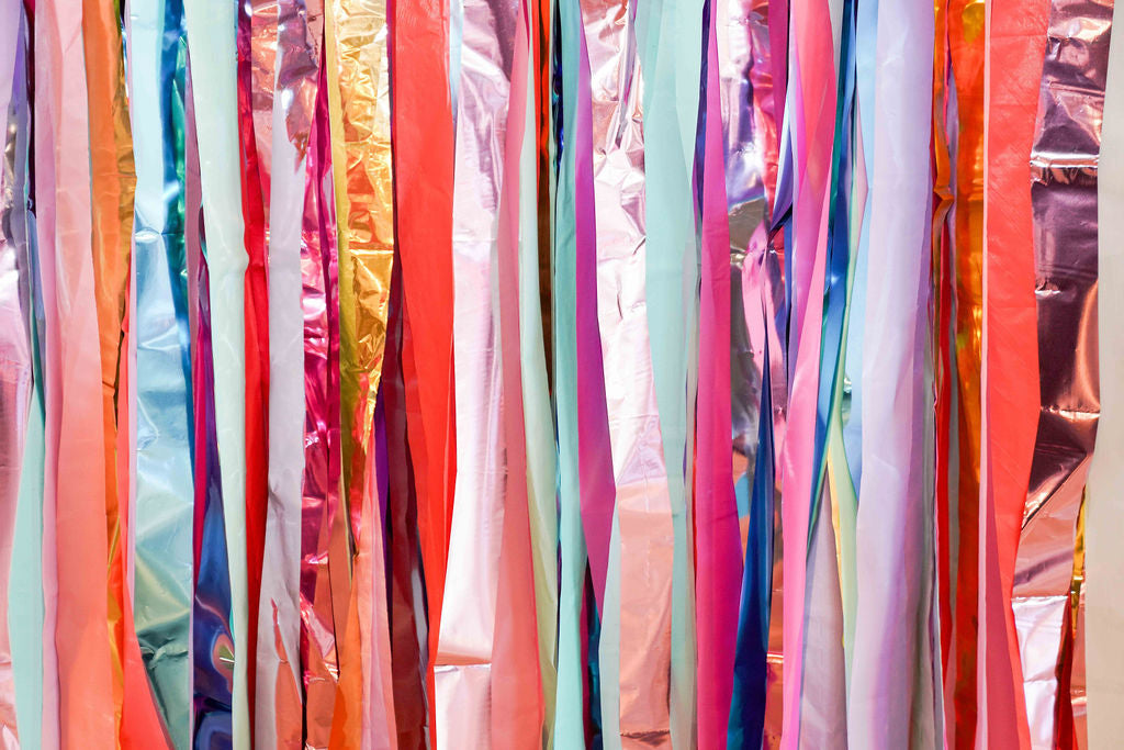 Kaleidoscope Bash Fringe Backdrop.