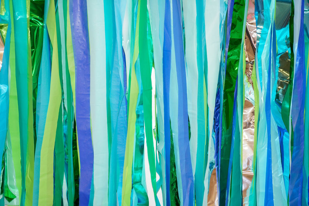 Kaleidoscope Bash Fringe Backdrop.