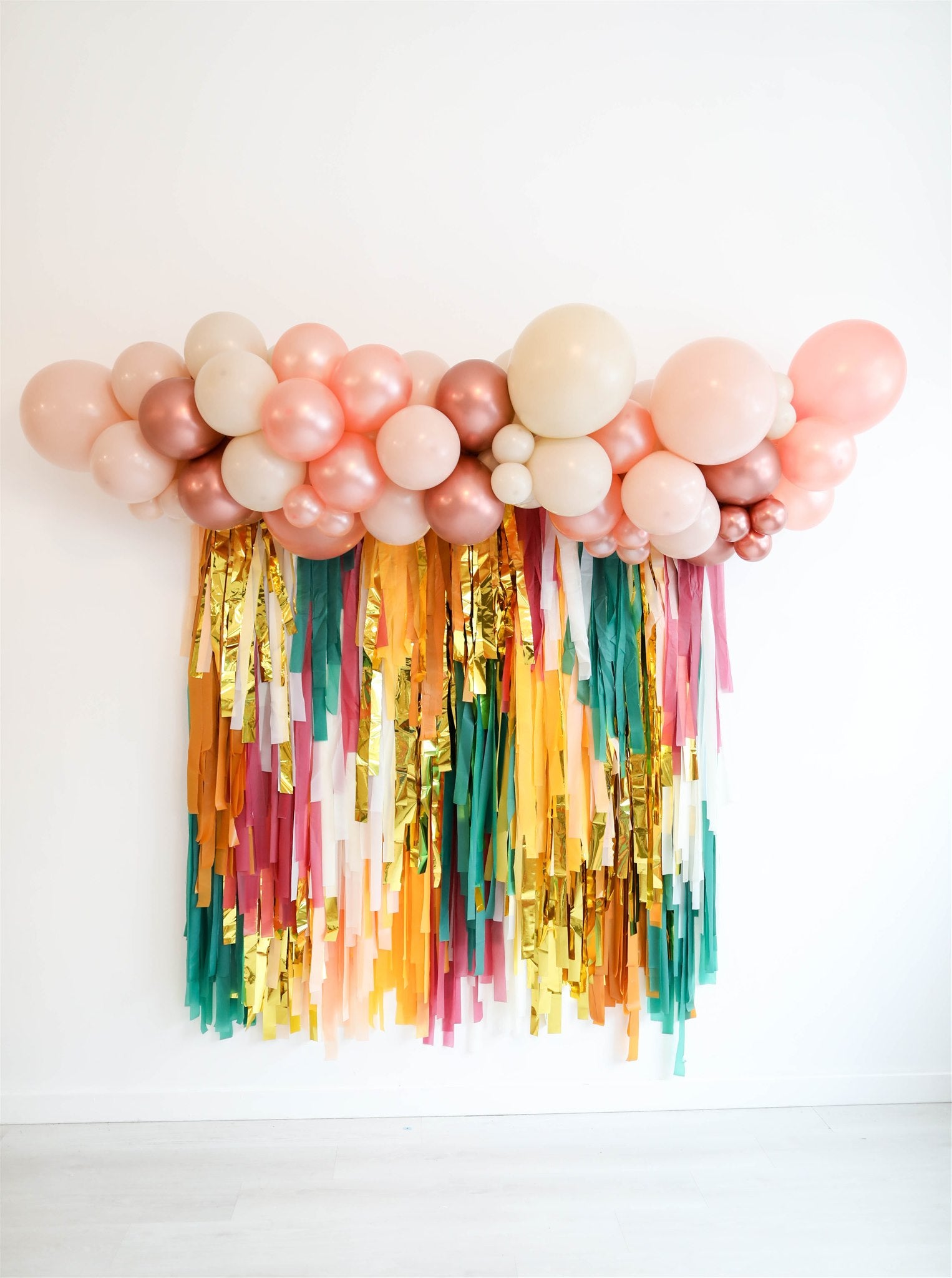 Leaves Crunching Fringe Backdrop-Backdrops-Oh My Darling Party Co