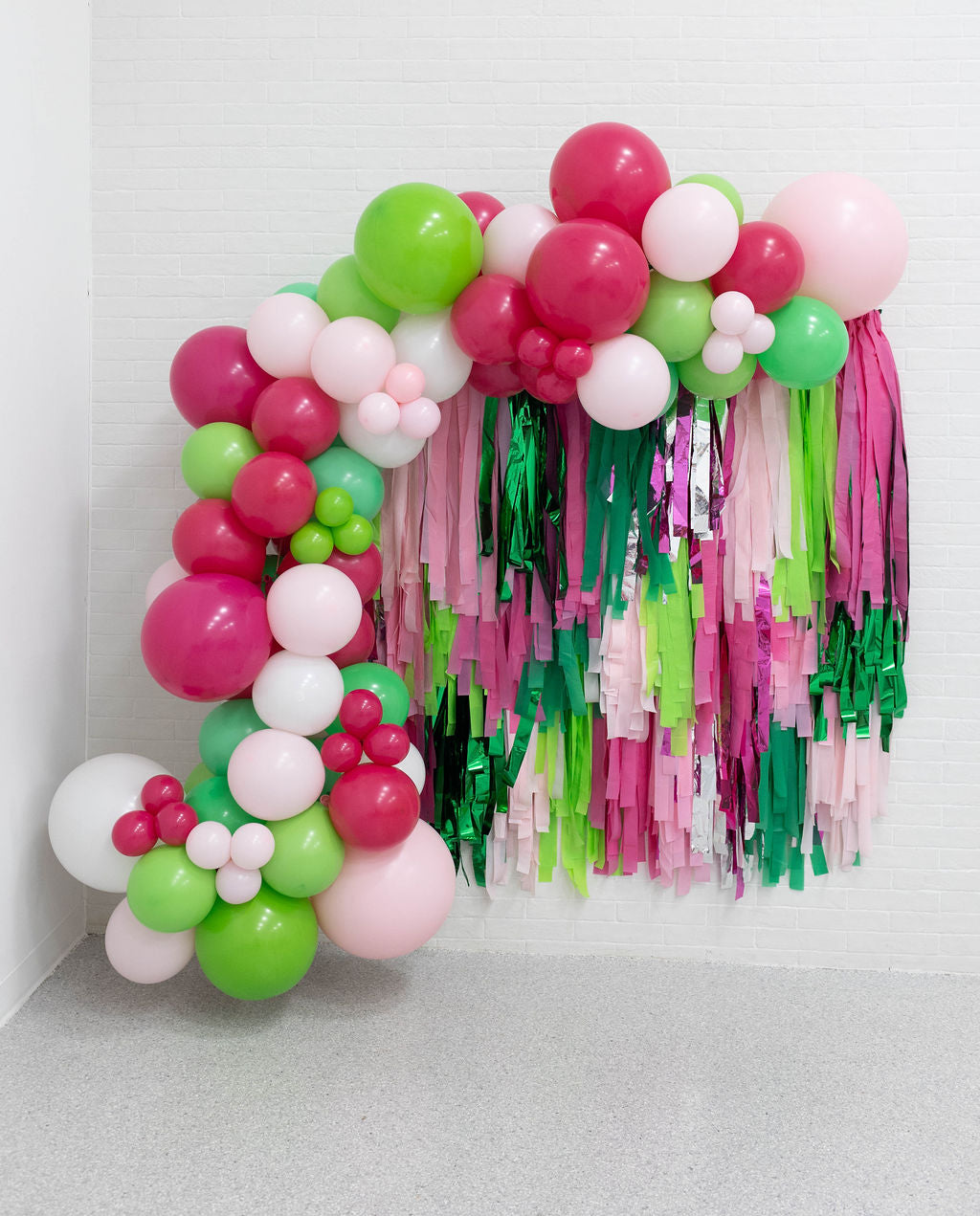 Let's Flamingle Fringe Backdrop-Backdrops-Oh My Darling Party Co