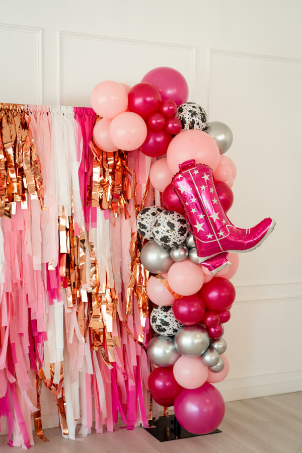 Let's Get Rowdy Fringe Backdrop-Backdrops-Oh My Darling Party Co