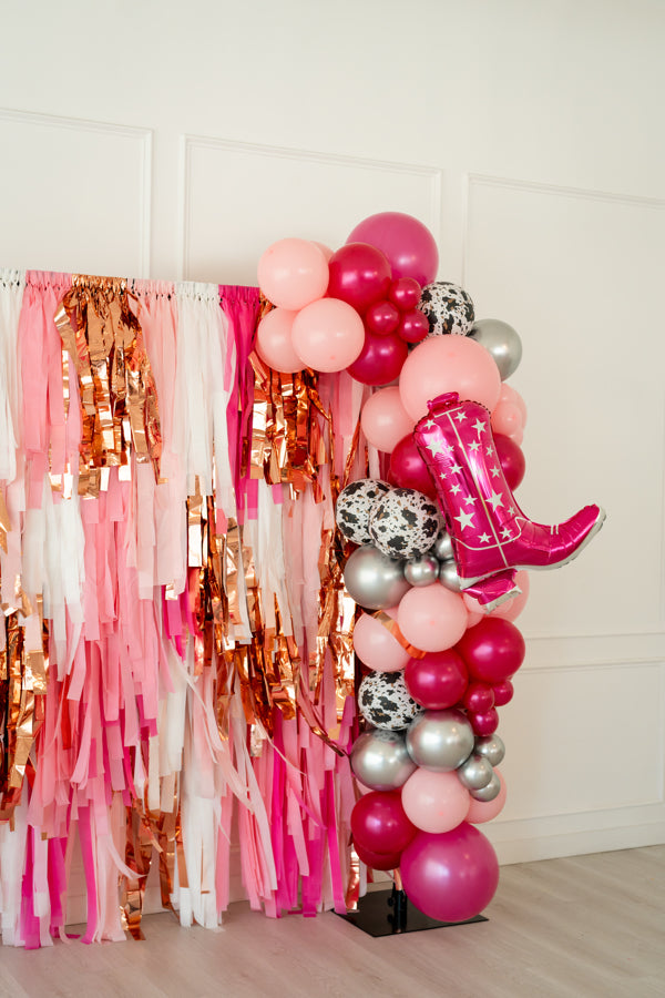 Let's Get Rowdy Fringe Backdrop-Backdrops-Oh My Darling Party Co