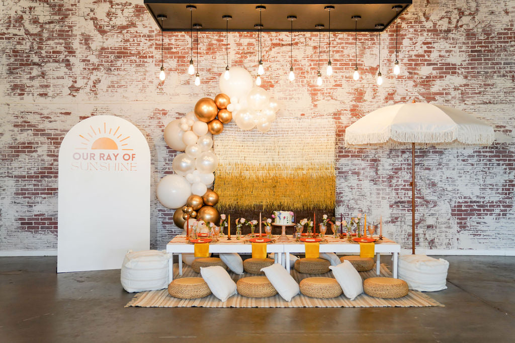 Light As a Feather Fringe Backdrop-Backdrops-Oh My Darling Party Co