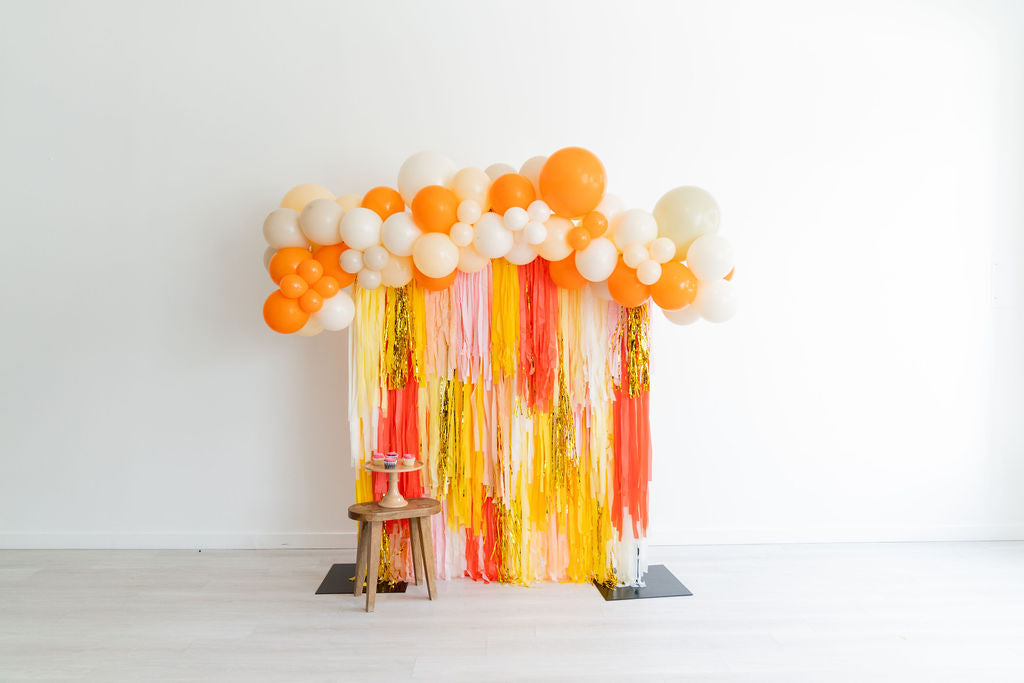 Little Cutie Fringe Backdrop-Backdrops-Oh My Darling Party Co