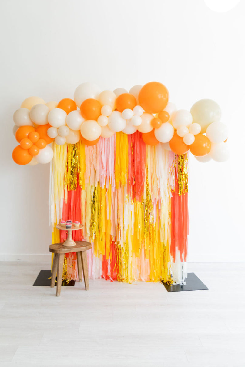 Little Cutie Fringe Backdrop-Backdrops-Oh My Darling Party Co