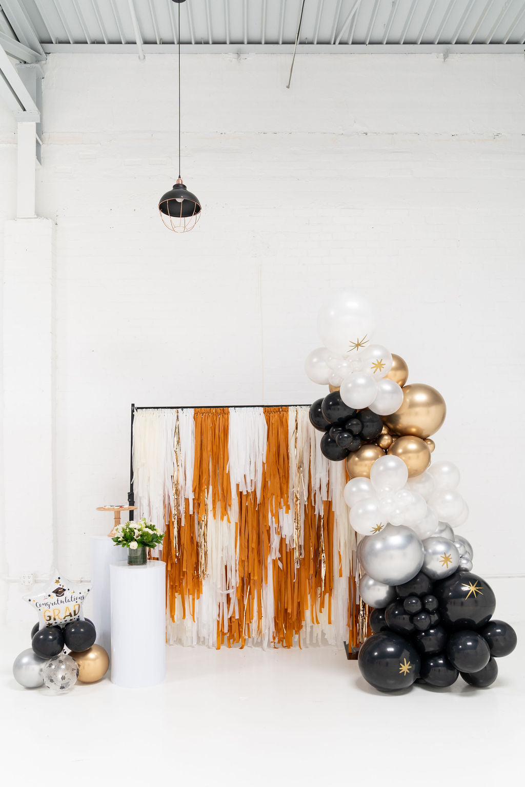 Longhorn Legacy Fringe Backdrop-Backdrops-Oh My Darling Party Co