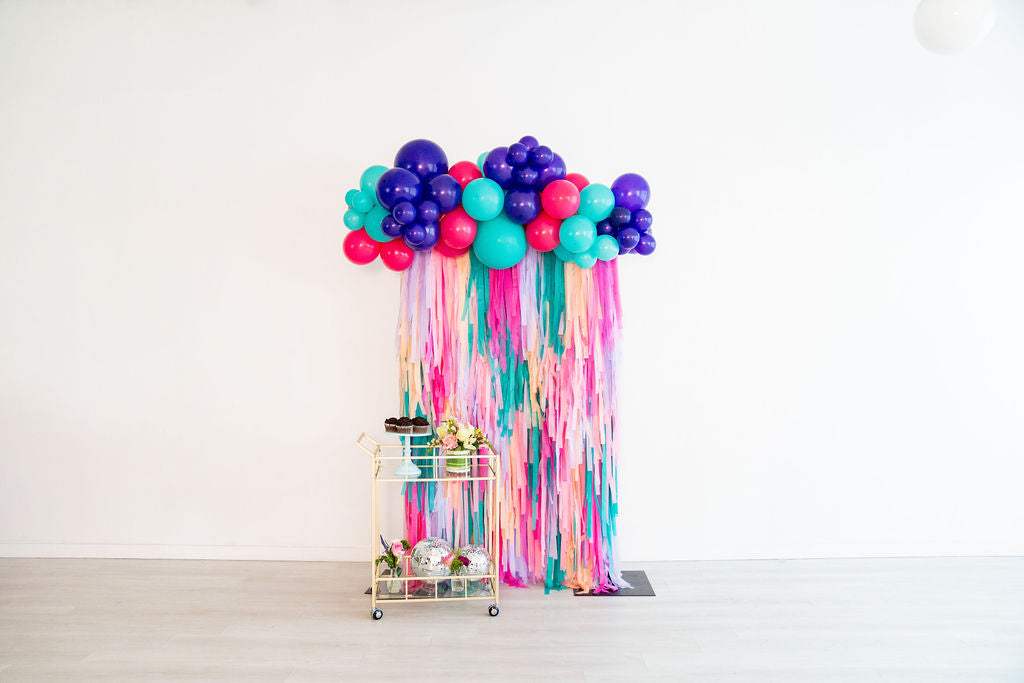 Magical Casita Fringe Backdrop-Backdrops-Oh My Darling Party Co