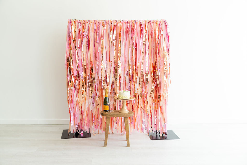 Magical Fairy Garden Fringe Backdrop-Backdrops-Oh My Darling Party Co