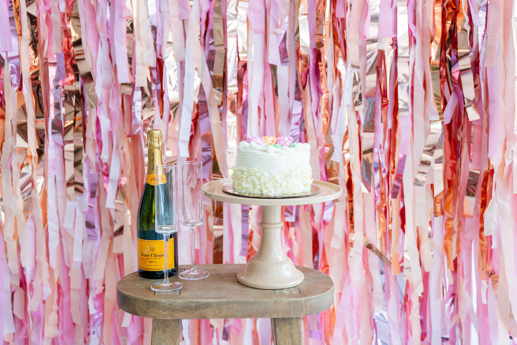 Magical Fairy Garden Fringe Backdrop-Backdrops-Oh My Darling Party Co