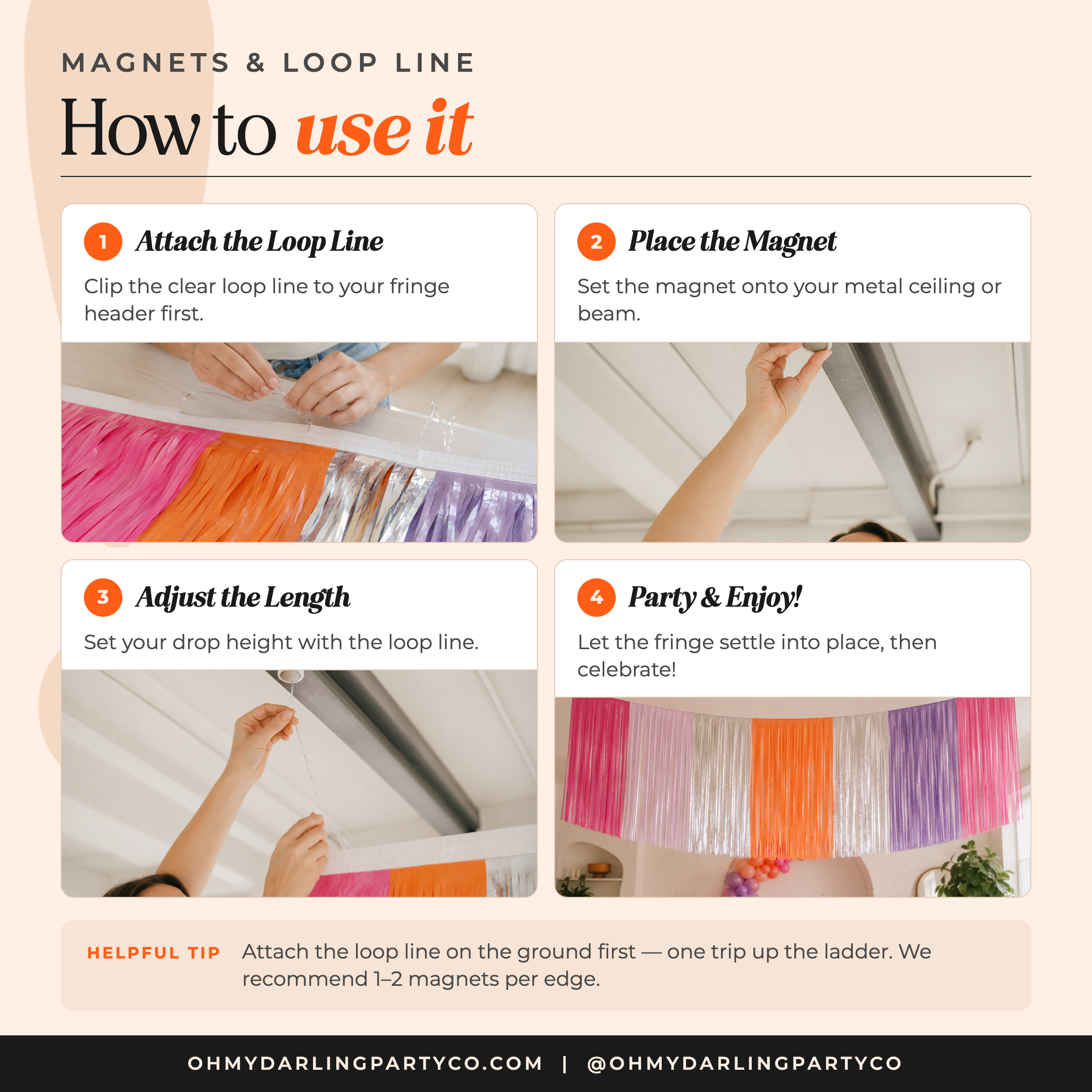 Magnet & Loop Line — how to use