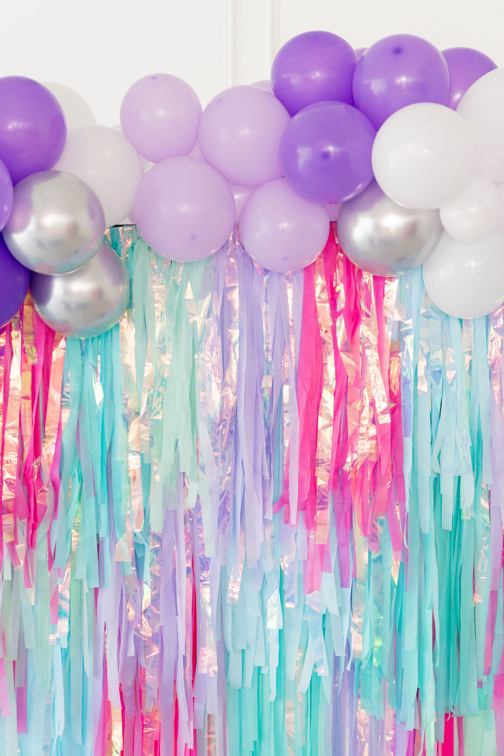 Mermaid Shellebrate Fringe Backdrop-Backdrops-Oh My Darling Party Co