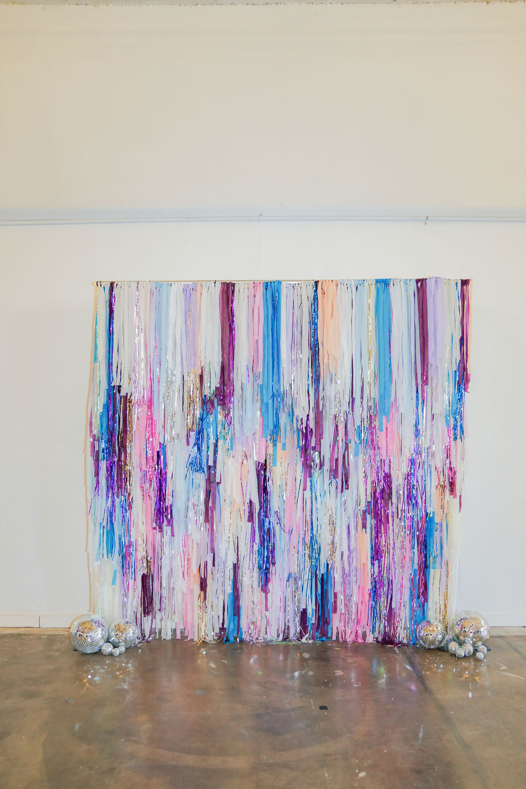 Midnight Magic Fringe Backdrop-Backdrops-Oh My Darling Party Co