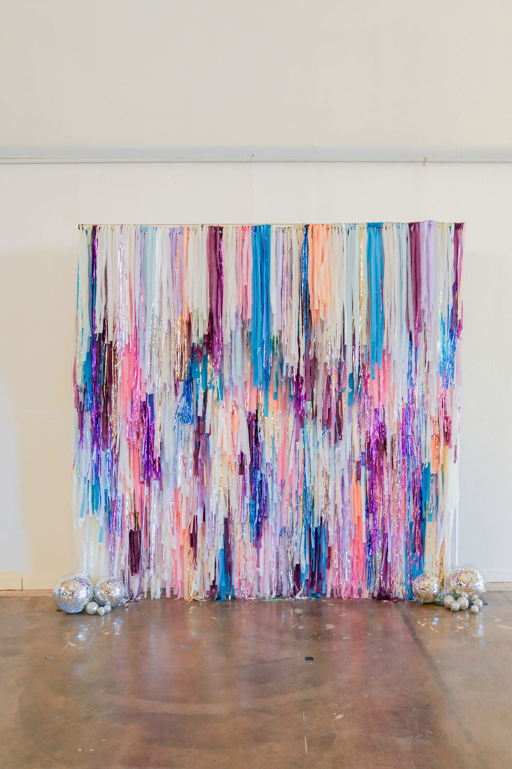 Midnight Magic Fringe Backdrop-Backdrops-Oh My Darling Party Co