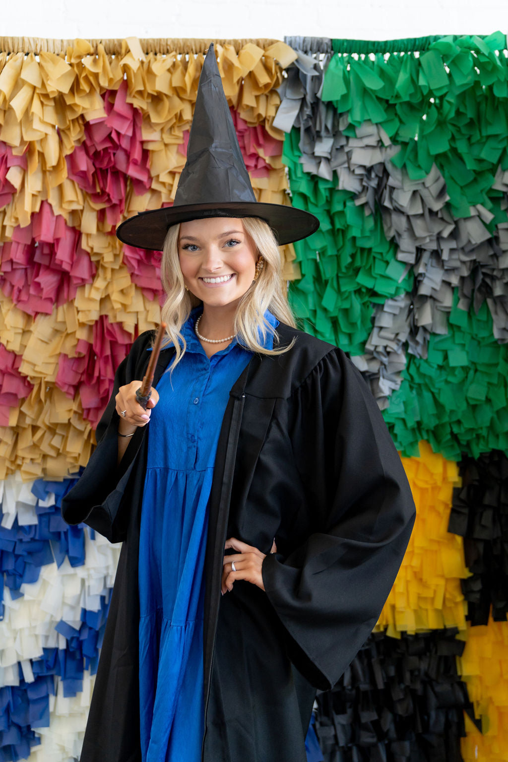 Mystical Mischief & Wizard Wonders Fringe Backdrop-Backdrops-Oh My Darling Party Co
