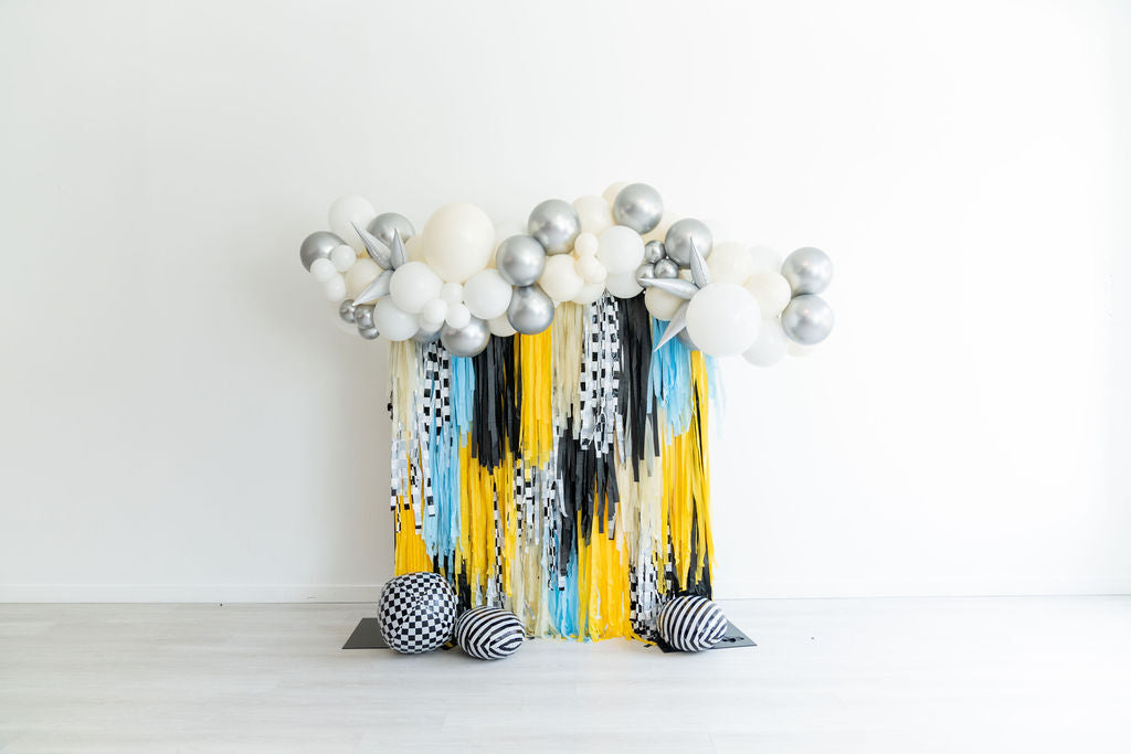 One Cool Dude Fringe Backdrop-Backdrops-Oh My Darling Party Co