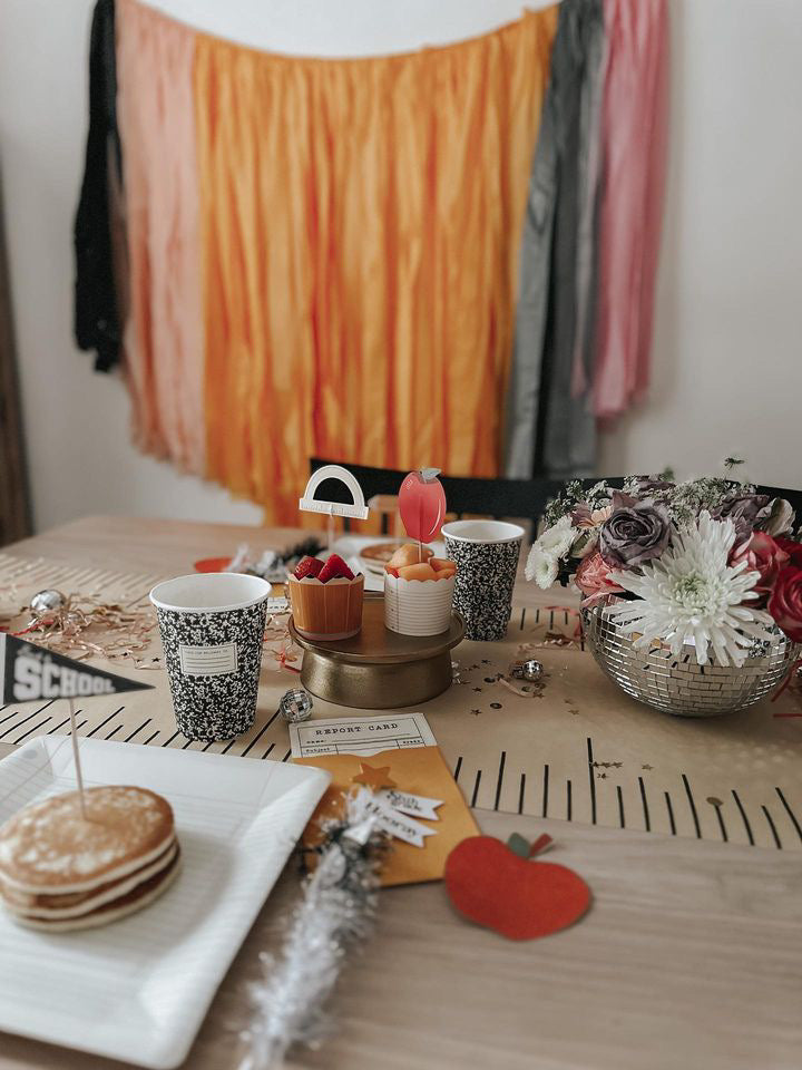 One Sharp Pencil Fringe Shape-Backdrops-Oh My Darling Party Co