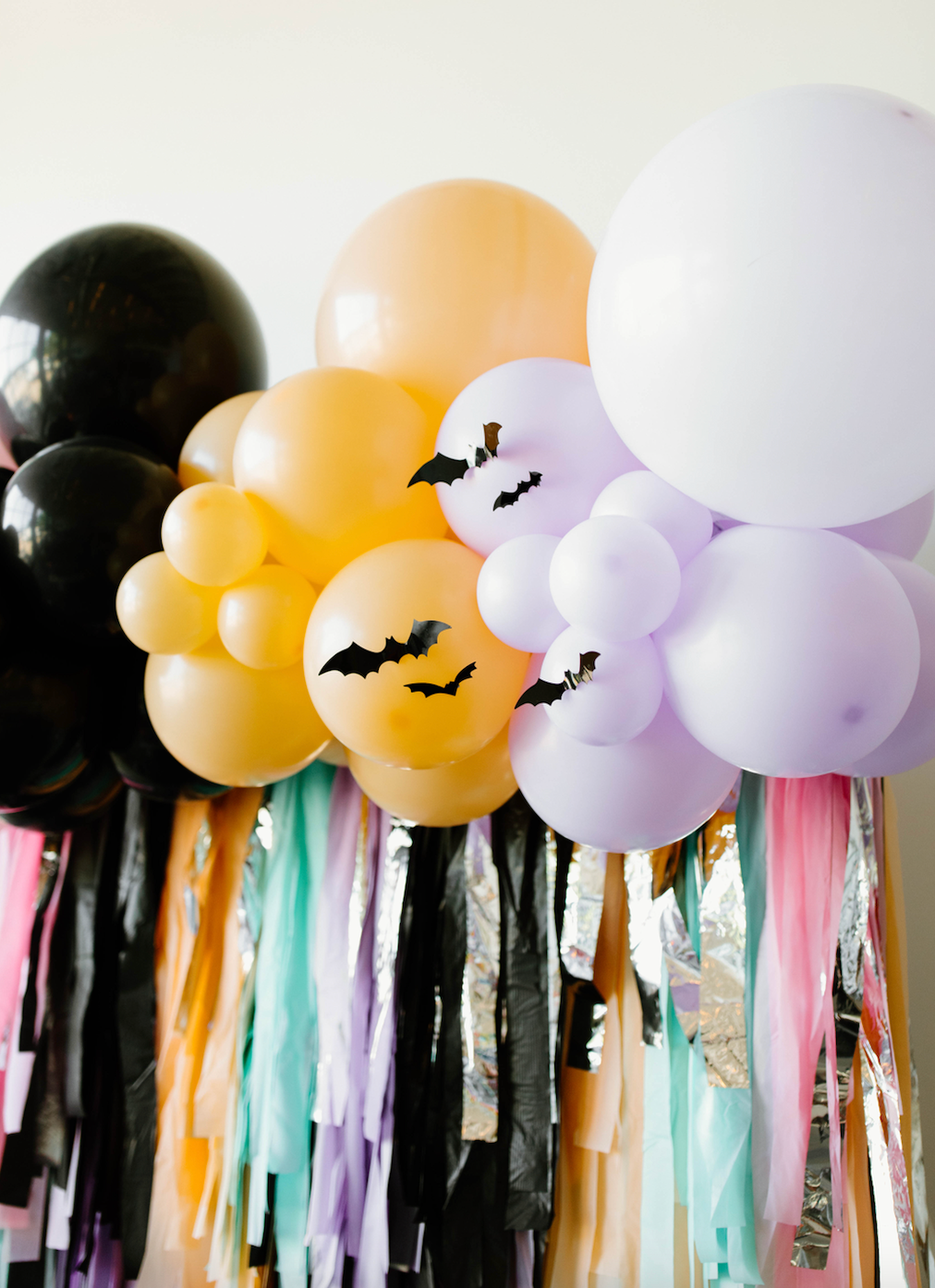 Pastel Boo Fringe Backdrop-Backdrops-Oh My Darling Party Co