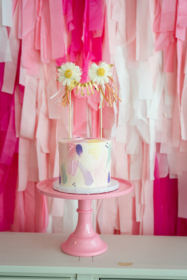 Pink Perfection Fringe Backdrop-Backdrops-Oh My Darling Party Co